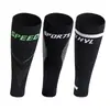 Deportes de Ciclismo Protección de Pantorrilla Leggings de Punto Jacquard Negro Calcetines para Fútbol Baloncesto Correr al Aire Libre Fitness