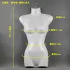 5 Manequins de Meio Corpo Peça do Peito Cabide de Roupas Mannequin Peça de Pijama Masculino Feminino Infantil Mannequim Adereços de Exibição Cabide de Roupa Íntima