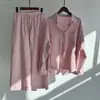Conjunto de Duas Peças Feminino 2026 Primavera/Verão Transfronteiriço Imitação de Linho Retrô Tamanho Plus, Conjunto de Calça Longa Solta e Camisa, Atacado de Comércio Exterior Feminino