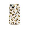 Funda de Teléfono Estilo Ins con Estampado de Leopardo 18Pro Anticaída Patrón de Crema Ip14Pm Patrón de Ola 13Pm Moderna para Mujeres 12 Apple Verano
