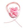 Europeu e Americano Cross-border Novo Retro Desenhado Chocker Tecido Flor Collar Jane Korean Wool Tassel Colar para Mulheres