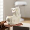 Nuevo Cenicero Flotante de Gato Fantasma Cenicero de Cerámica Adornos de Halloween para Mesa de Café en Casa Cenicero Anti-Ceniza Volante