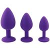 C581 Tapón Anal de Silicona Colorido Productos de Silicona para Adultos Uso Alternativo