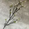 Árvore de Flor Artificial de Alta Qualidade com Galhos Pequenos de Frutas, Arranjo Floral de 7 Galhos, Decoração de Sala de Estar, Guia de Corredor de Casamento, Adereço para Fotografia de Casamento, Flor Artificial
