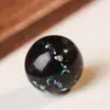 Vendas Diretas da Fábrica e Atacado de Miçangas Premium de Laca Madre Pérola 15mm, Artesanato Puro Feito à Mão, Suprimento para Transmissão ao Vivo, Pulseiras Estilo Chinês e Contas de Oração Budistas