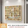 Estante de exhibición de pared para juegos de té y hojas de té, hecho de madera maciza, con compartimentos para colgar tazas y teteras
