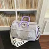 Bolso de Hombro Nuevo para Mujer Transfronterizo 2026, Bolso de Mano para Viajes Cortos, Moderno, Versátil, Sencillo, Ligero, Bolsa de Gimnasio de Gran Capacidad