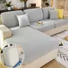 Funda de sofá completa estilo minimalista, funda de terciopelo antideslizante, funda elástica universal para cojín de sofá, funda textil para el hogar