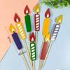Plugin para Decoración de Pasteles Estilo Coreano ins Oso Cara Sonriente Borla Lluvia de Seda Decoraciones para Mesa de Postres Tarjeta Tarjeta para Hornear