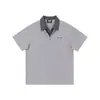Camiseta tipo Polo Falsa de Dos Piezas de Manga Corta para Hombre, Camisa Casual de Verano con Cuello, Top de Patrón Gofrado de Media Manga para Niños, Estilo Pareja
