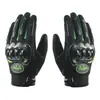 Luvas de Motocicleta para Homens e Mulheres, Dedo Inteiro, Anti-Queda, Antiderrapantes, Respiráveis, Luvas Protetoras com Casco Duro para Motociclismo, Esportes ao Ar Livre e Off-Road