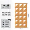 Triángulo oblicuo componente PU ladrillo cemento Jiugongge ladrillo hueco ligero de doble cara pared de fondo de celebridad de Internet partición decoración porosa