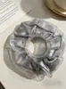 Fábrica Fonte Scrunchie Coreano de Organza Dupla Camada Gravata Criativa para Coque Scrunchie Gravata de Cabelo