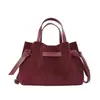 Bolsa simples estilo coreano com padrão de lichia para mãe e filha, nova bolsa transversal da moda 2026 para o dia a dia, bolsa tipo saco versátil com cordão