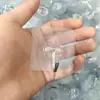 Gancho adesivo forte parede gancho transparente gancho sem perfuração sem costura forte capacidade de carga banheiro cozinha gancho