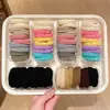 Gomas para el Cabello de Alta Elasticidad para Niñas 2026 Nuevo Estilo Bandas para Coletas Altas Anillos para el Cabello de Bebé que No Dañan el Cabello Gomas Elásticas Accesorios para el Cabello