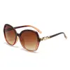 Gafas de Sol para Mujer Estilo Nuevo, Gafas de Sol Antivaho Trendy Europeas y Americanas, Gafas de Sol Retro de Moda con Marco Grande para Mujer