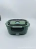 Caixa de Almoço Elétrica Portátil Transfronteiriça, Aço Inoxidável Montado no Carro 2 em 1 Doméstico Aquecedor de Isolamento Térmico, Aquecimento e Isolamento Elétrico Plug-in