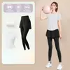 Traje Deportivo de Tenis, Ropa de Entrenamiento de Manga Corta para Mujer, Ropa de Secado Rápido para Correr al Aire Libre, Camisetas de Bádminton de Aspecto Adelgazante, Ropa de Fitness