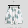 Pantalones cortos casuales hawaianos para hombre, estilo Hong Kong, holgados, con flores que combinan con todo, ideales para vacaciones en la playa o en pareja.