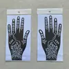 Tatuagem Temporária Pintada à Mão Molde Ferramenta Jato de Tinta Henna Indiana Recorte Tatuagem Suco Herbal Tatuagem Semi-Permanente