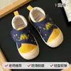 Zapatos de lona para niños, zapatillas blancas para niños, estilo verano, zapatos casuales de suela blanda para niñas, niños pequeños y niños de preescolar, zapatillas de lona sin cordones