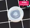 Molde de pegamento de cristal DIY para abanico y colgante de jade, molde de colgante de dragón y fénix, molde de silicona de jade artificial