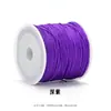 Não. 72 Corda Trançada Fio de Jade Corda de Mão DIY Pulseira Corda Material Corda Vermelha Corda para Pingente Cordão Corda Trançada Feita à Mão