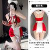 Coelho Charmoso Lingerie Sexy Sexy com Abertura no Gancho Leite Vazando Roupa de Marinheiro Puro Desejo para Cama Provocação Sedução Roupa para Seios Pequenos 2647