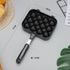 Sartén para Takoyaki de 12 Agujeros Herramienta para Barbacoa de Huevos de Codorniz Molde Desmontable para Hornear Huevos de Camarón Horno