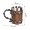 Suministro de Comercio Exterior Abastecimiento Transfronterizo Vikingo Creativo Oráculo Taza de Cerveza Taza Grande de Agua Taza de Acero Inoxidable
