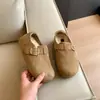 Nuevos Zapatos Birkenstock de Invierno 2026 con Forro de Lana y Aumento Oculto de Altura Versátiles Zapatos de Algodón Kapi Bala Zapatos Perezosos Zapatos Casuales Cálidos