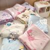 2025 Sanrio kulomi tejido de algodón fibra de soya lavable a máquina individual doble aire acondicionado colcha delgada comercio exterior transfronterizo