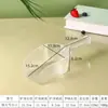 Pala de Hielo Ps Acero Inoxidable Grano Harina Azúcar Alimentos Té Alimento Pala Multiusos Pala Especial para Tienda de Té con Leche Multifunción