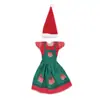 Muñeca Barbie de moda para vestir de 11 pulgadas (30 cm), vestido de princesa, traje de sombrero de Navidad para niños, juguete para niñas