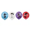 Decoración para Fiesta de Cumpleaños Temática de Elvis Presley Set de Decoración Banner de Elvis Presley Topper para Pastel Bandera Set de Globos