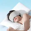 Mascarilla de Ojos de Gravedad Cálida y Fría para Dormir, Adecuada para Hombres y Mujeres, Aislante del Sonido, Bloqueadora de Luz, Transpirable, para la Hora de la Siesta, Hecha de Seda de Morera