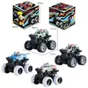 Brinquedos Infantis Veículo Off-Road de Quatro Rodas com Tração Inercial Carro de Acrobacias Dupla Face Drift Veículo Off-Road Carro de Puxar Venda por Atacado Transfronteiriça Empurrar