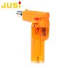 Jusi Boca Larga Ql030 Plástico Transparente Recto Inflable Creativo Encendedor de Cigarro Pistola de Spray Encendedor para Exteriores