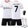 2425 Liverpool Segunda Equipación de Fútbol No. 11 Savhe Jersey 4 Van Dake Nuevo Beta Secado Rápido Ropa Deportiva