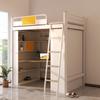 Cama de Apartamento Universitario Escalera de Dos Peldaños Personal Escolar Estudiante de Posgrado Cama de Dormitorio Mesa Inferior Combinación Integrada