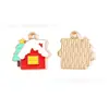 Accesorios de Joyería Navideña con Goteo de Aceite Colgante DIY Cadena para Teléfono Móvil Collar Llavero Colgante Materiales Hechos a Mano