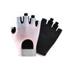 Guantes Deportivos y de Fitness de Medio Dedo para Hombres y Mujeres, Entrenamiento de Equipo, Antideslizantes, Resistentes al Desgaste, Guantes de Ciclismo al Aire Libre Transpirables de Seda de Hielo