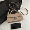 Moda Estilo Coreano Retro Pu Bolso Cuadrado Pequeño para Mujer 2026 Nuevo Bolso de Hombro Cruzado de Moda Primavera y Verano Bolso Pequeño al por Mayor