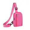 Bolsa para teléfono móvil de tela Oxford de nailon, bolso cruzado para el pecho, para hombre y mujer, ligera, portátil, para exteriores, ocio, moda, bolso de hombro japonés y coreano