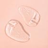 Almohadillas de Silicona Antideslizantes para el Antepié para Chanclas, Plantillas Antideslizantes de Media Talla, Almohadillas de Silicona Antideslizantes para el Antepié