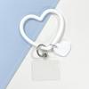 Pulsera popular transfronteriza para evitar la pérdida del teléfono móvil, pulsera de silicona, cordón para teléfono móvil, llavero colgante en forma de corazón, pulsera anti-pérdida