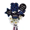Suministrado directamente por el fabricante, Inserciones Decorativas para Jarrones de Ceremonia de Graduación, Inserciones Decorativas para Jarrones de Temporada de Graduación Clase de 2026