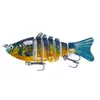 Nuevo Modelo 7 Secciones 10cm Señuelo de Pesca Multisección, Señuelo Duro Minnow al por Mayor, Señuelo de Pesca Vib Hengjia