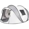 Tienda de apertura rápida para exteriores, tienda pop-up portátil, espacio amplio para acampada multi-persona, exclusivamente para ventas transfronterizas, personalizable